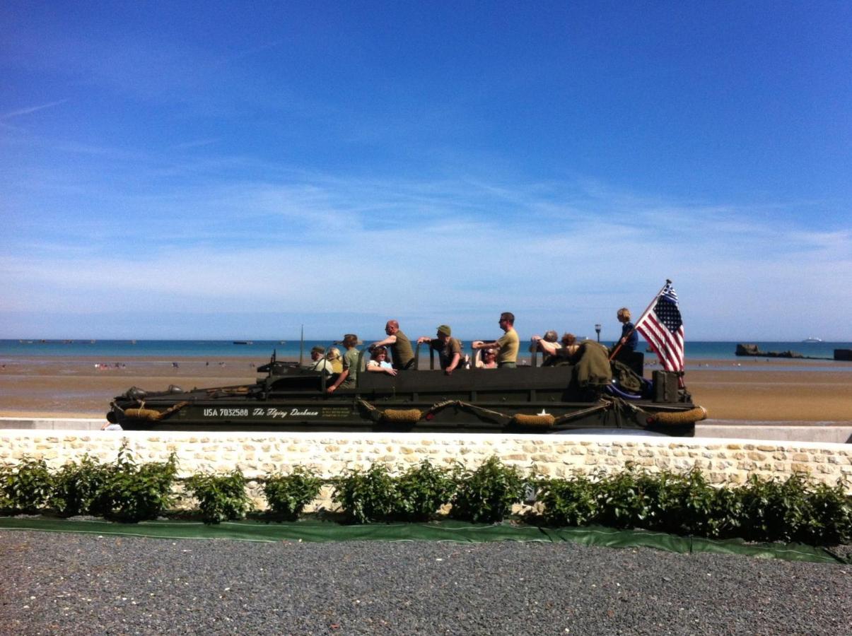 אסנלס Villa Lumineuse En Front De Mer - Gold Beach מראה חיצוני תמונה